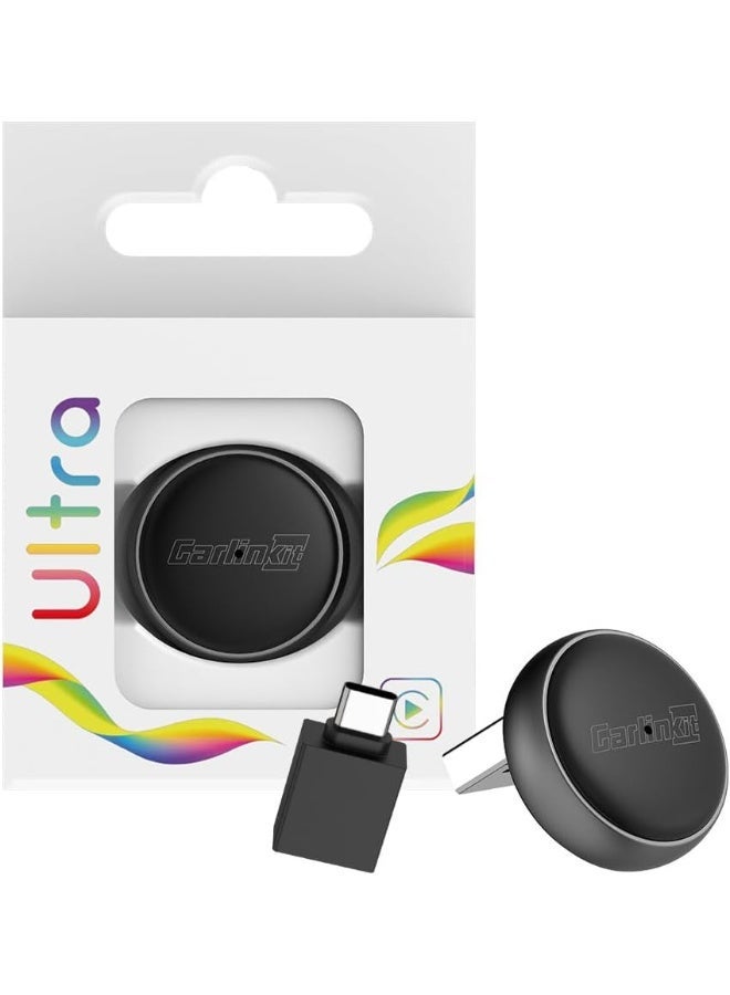 Carlinkit MINI Ultra 3 2-in-1 Wireless Adapter for Apple CarPlay & Android Auto – Plug & Play Car Dongle - Image 1